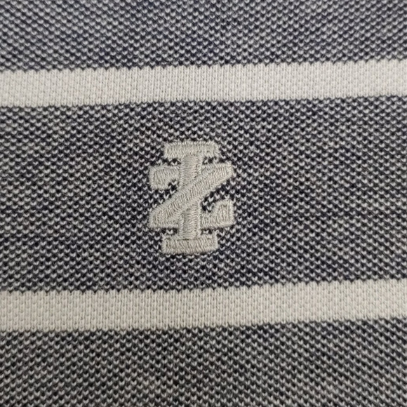Izod Men's Striped Polo - Picture 3 of 5